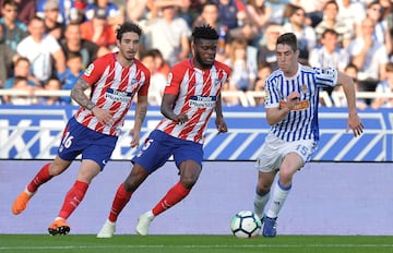 Thomas, Vrsaljko y Elustondo.