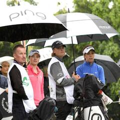 La lluvia obliga a suspender parte de la 1ª jornada del Open