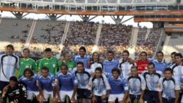 Higuaín disputó un Argentina-Uruguay con fines benéficos