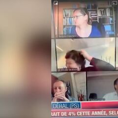 Belgian health minister caught picking nose in video conference live on TV