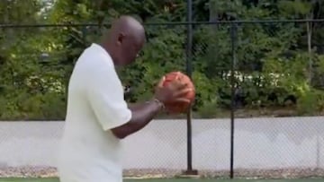 Michael Jordan hace su primer tiro libre en años y lo mete: “Estaba muy nervioso”