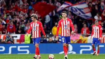 13/03/24 PARTIDO OCTAVOS VUELTA CHAMPIONS LEAGUE 
ATLETICO DE MADRID - INTER DE MILAN 
GOL 0-1 FEDERICO DIMARCO 
TRISTEZA ALVARO MORATA ANTOINE GRIEZMANN 