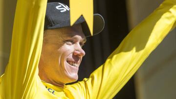 Froome: "Ha sido un gran susto, un momento de mucho estrés"