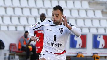 Edu Ramos, con el Albacete.