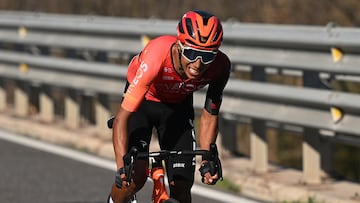 Egan Bernal, segundo en la sexta etapa de la Vuelta a Cataluña, en la que se mete al podio de la clasificación general.