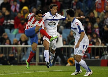 Falcao fulmina al Deportivo de la Coruña marcando cinco de los seis que el Atlético de Madrid marcó al Deportivo de la Coruña el 9 de diciembre de 2012.