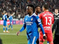 14/01/26 PARTIDO UNICO OCTAVOS COPA DEL REY
ALBACETE - REAL MADRID
FIN DE PARTIDO TRISTEZA ELIMINACION VINICIUS