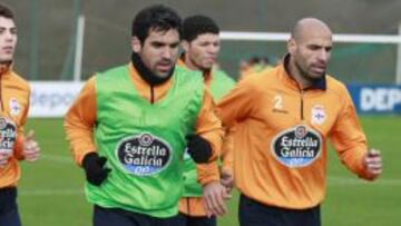 El capitán del Deportivo, Manuel Pablo.