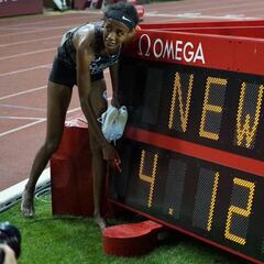 Sifan Hassan rompe el récord del mundo de la milla (4:12:33)