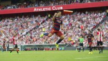 Luis Suárez fue la diferencia para el Barça en San Mamés.