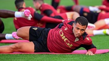 14/02/24 CADIZ CF ENTRENAMIENTO SEMANAL EDWIN MACHIS