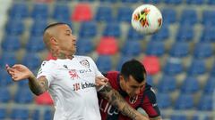 La agónica victoria que festejó Gary Medel con el Bologna