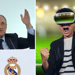 Florentino y su última revolución tecnológica que sería brutal: las gafas de realidad virtual para aficionados