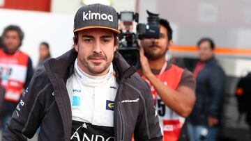 CIRCUIT DE CATALUNYA, MONTMEL&Atilde;&sup2;, BARCELONA, SPAIN - 2018/03/07: Fernando Alonso of Spain and McLaren F1 Team  during day two of F1 Winter Testing. (Photo by Marco Canoniero/LightRocket via Getty Images)
 PUBLICADA 21/03/18 NA MA22 1COL
 PUBLIC