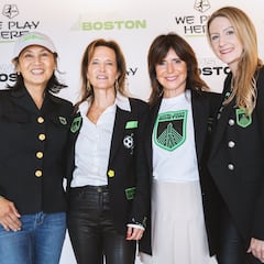 Boston presenta a su equipo de la NWSL