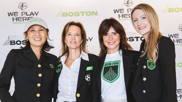 Boston presenta a su equipo de la NWSL