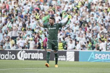 Llegó el torneo pasado para defender los tres palos de Santos está listo para mantener su puesto en la titularidad