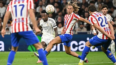 Llorente, en el Real Madrid-Atlético.