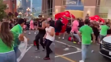 Aficionados de Inter Miami y Seattle Sounders llevan la violencia a las calles tras final de Leagues Cup