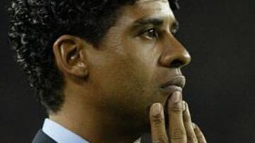 <b>CAUTO. </B>El técnico ha mentalizado a sus hombres para que no piensen en el clásico frente al Madrid.