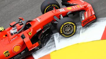 Charles Leclerc (Ferrari SF90). Rusia, F1 2019. 