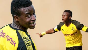 Youssoufa Moukoko alias 'El Messi africano' o el don de meter 6 goles en tu debut con 14 a?os