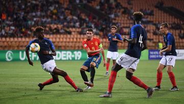 Francia - España: resumen, goles y resultado del europeo Sub-19