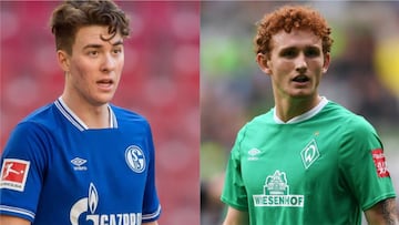 Los delanteros Josh Sargent y Matthew Hoppe jugar&aacute;n en la segunda divisi&oacute;n de Alemania despu&eacute;s de que Werder Bremen y Schalke 04 descendieran.