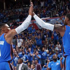 El 'Big 3' de OKC (Westbrook: 21+10+16) abrasa a los Knicks