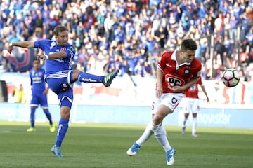 Las postales del choque entre la U y Huachipato