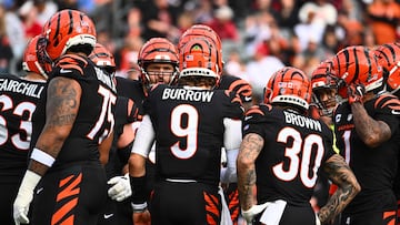 Joe Burrow bags two TDs as the Bengals blitz the Cardinals at Paycor Stadium to inflict an eighth straight defeat on Arizona.
