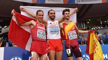 De Arriba alcanza la tercera medalla: bronce en 800 metros