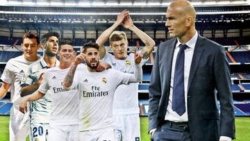 Las soluciones de Zidane ante las bajas de Modric y Casemiro