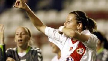 GOL. El Rayo femenino se impuso por tres a cero.