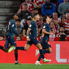 Aprobados y suspensos del Valencia: Almeida y diez más