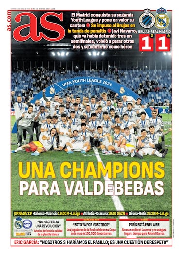 Las portadas de AS de abril