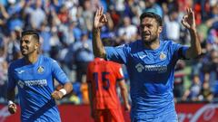 Ángel voltea el partido para la remontada del Getafe