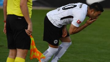 Marco Fabián regresó a las canchas con el Eintracht Frankfurt
