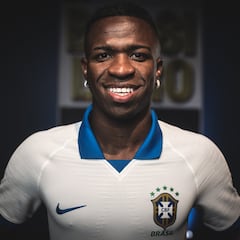 Así es la camiseta blanca de Brasil para la Copa América