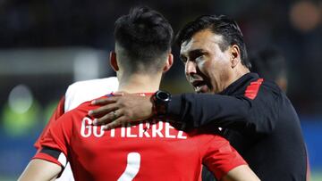 Futbol, Colombia vs Chile
Los jugadores de Chile, se lamentan al final del partido contra Colombia por el grupo A del Sudamericano sub 20 Ecuador 2017 en el Estadio Olmpico, Riobamba, Ecuador
26/02/2017
Angelo Chamba/Photosport*******
Football, Col