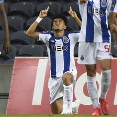 Luis Díaz y una nueva anotación: golazo de cabeza