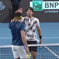 Tsonga se le atraganta otra vez a Feliciano y Davidovich arrasa