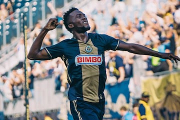Fue el máximo anotador del Philadelphia Union a lo largo de la temporada. Disputó 33 partidos y anotó 16 tantos. Lamentablemente para la causa del equipo, no lograron acceder a los playoffs ya que terminaron como octavos de la Conferencia Este.