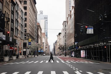 Nueva York es el epicentro de la pandemia del coronavirus en los Estados Unidos. Así lucen las calles y los hospitales en estos momentos de crisis en el país y en el mundo.