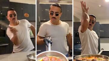 Salt Bae cocina en su casa para concienciar a quedarse en casa