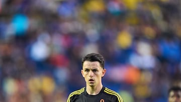 during the quarter-final second match between America and Monterrey as part of the Liga BBVA MX, Torneo Apertura 2025 at Ciudad de los Deportes Stadium, on November 29, 2025 in Mexico City, Mexico.