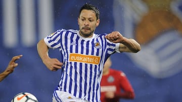 De la Bella con la Real Sociedad.