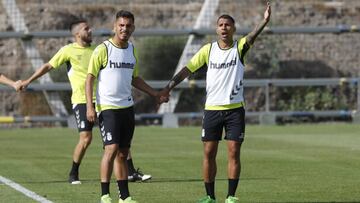 Viera entrenando Las Palmas