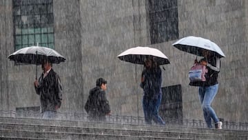 El Servicio Meteorológico Nacional pronostica lluvias muy fuertes en 12 estados para este martes 14 de octubre.