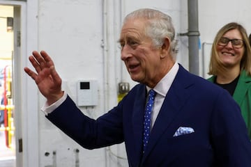 'Hand up if you support Burnley' - Britain's King Charles III